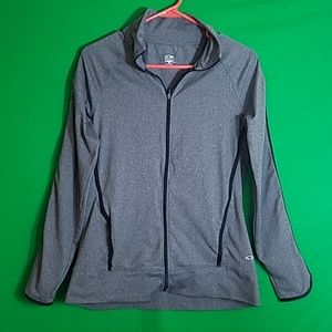 Women's Long Sleeve Zip Up Active Wear Top